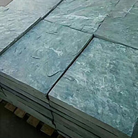 green slate patio stone