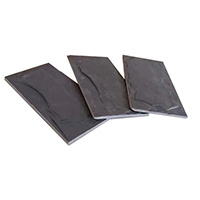 mushroom black slate stone tiles 12x24 inches