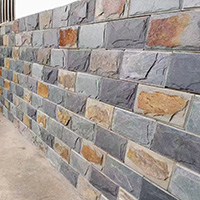 Mushroom slate stone pavers